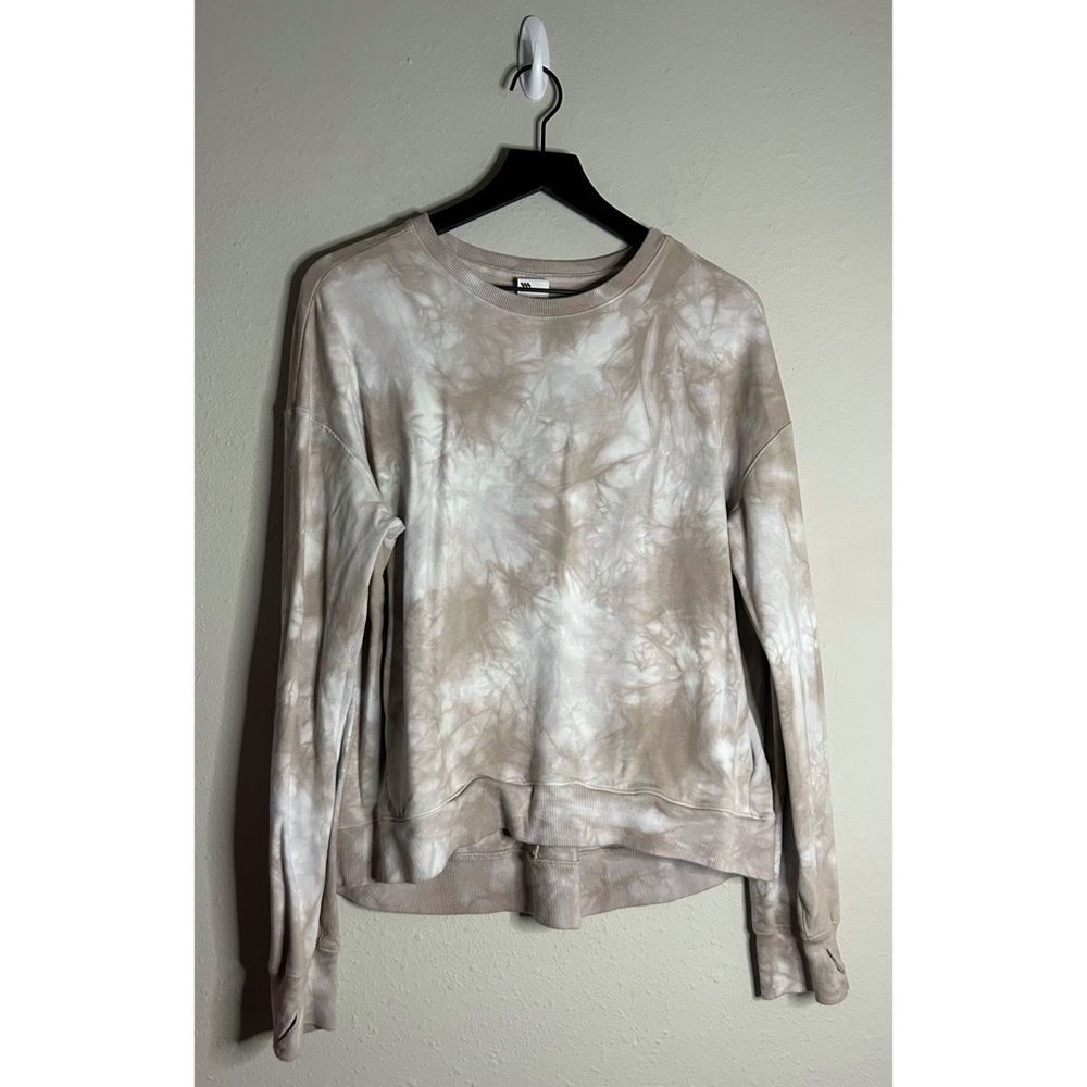 All In Motion Tie Dye Sweatshirt in Gray Size M